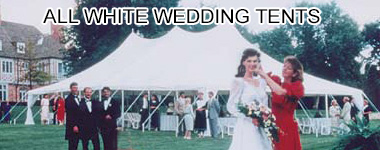 all white wedding